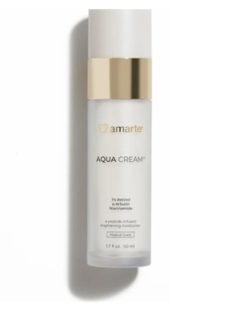 NWT Amarte AQUA CREAM Brightening Moisturizer 1.7 fl oz